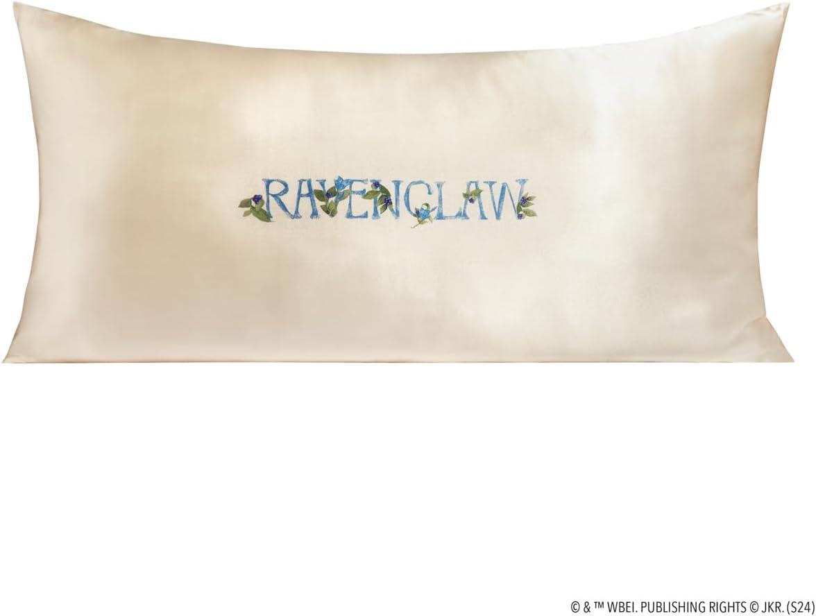 imageKitsch x Lisa Frank Satin Pillowcase with Zipper for Hair amp Skin Softer Than Silk Pillow Cases Queen WrinkleFree Smooth and Cooling Satin Pillow Covers StandardQueen Size 19x26 Angel KittyHarry Potter Ravenclaw