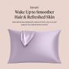 Kitsch Satin Pillowcase, Softer Than Silk Pillow Cases, Cooling Pillow Covers, King Size Pillow Cases Set of 2, Satin Pillowcase with Zipper for Hair, Skin & Quality Sleep, 19″x36″ Blush, 2pcs(Lavender)