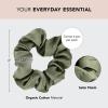 Kitsch Satin Scrunchies for Women – No Crease Hair Ties for Girls | Scrunchies For All Hair Types and Textures, Perfect for Day or Night | Ideal Gifts for Women – Assorted Cherry Blossom, 5pcs(Winter Sage)