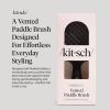 Kitsch Vented Padde Brush – Black