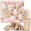 Kitsch Hair Perfume for Women – Pistachio Latte | Clean, Deodorizing & Patented Odor-Eliminating Technology Hair Spray & Body Mist – Freshen Hair, Body & Pillows – Coconut & Warm Coffee Scent – 50mL(Warm Sugar with Satin Scrunchies)