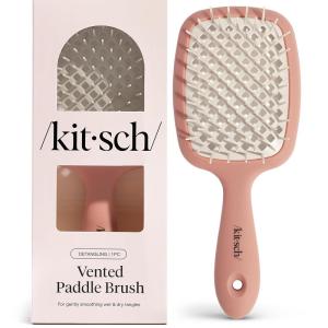 Kitsch Vented Padde Brush – Terracotta