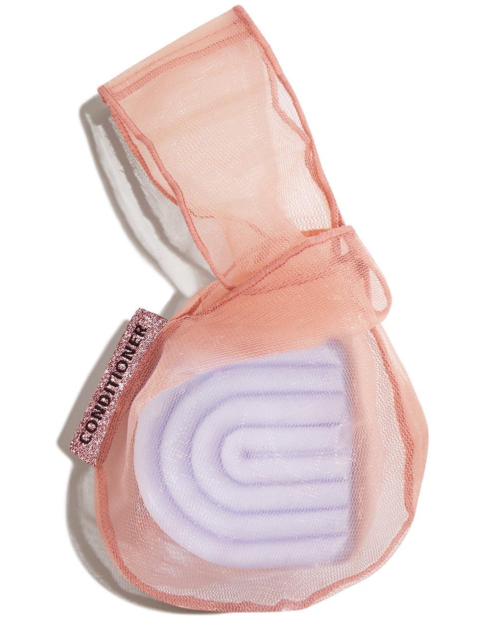 imageKitsch Bar Soap Saver Bag Patented Mesh Bag Soap Holder for Shampoo Conditioner amp Body Wash Bar Extends Use amp Prevents Soggy Mess Recycled Mesh Pouch Blush Terracotta amp Chocolate 3pc SetTerracotta