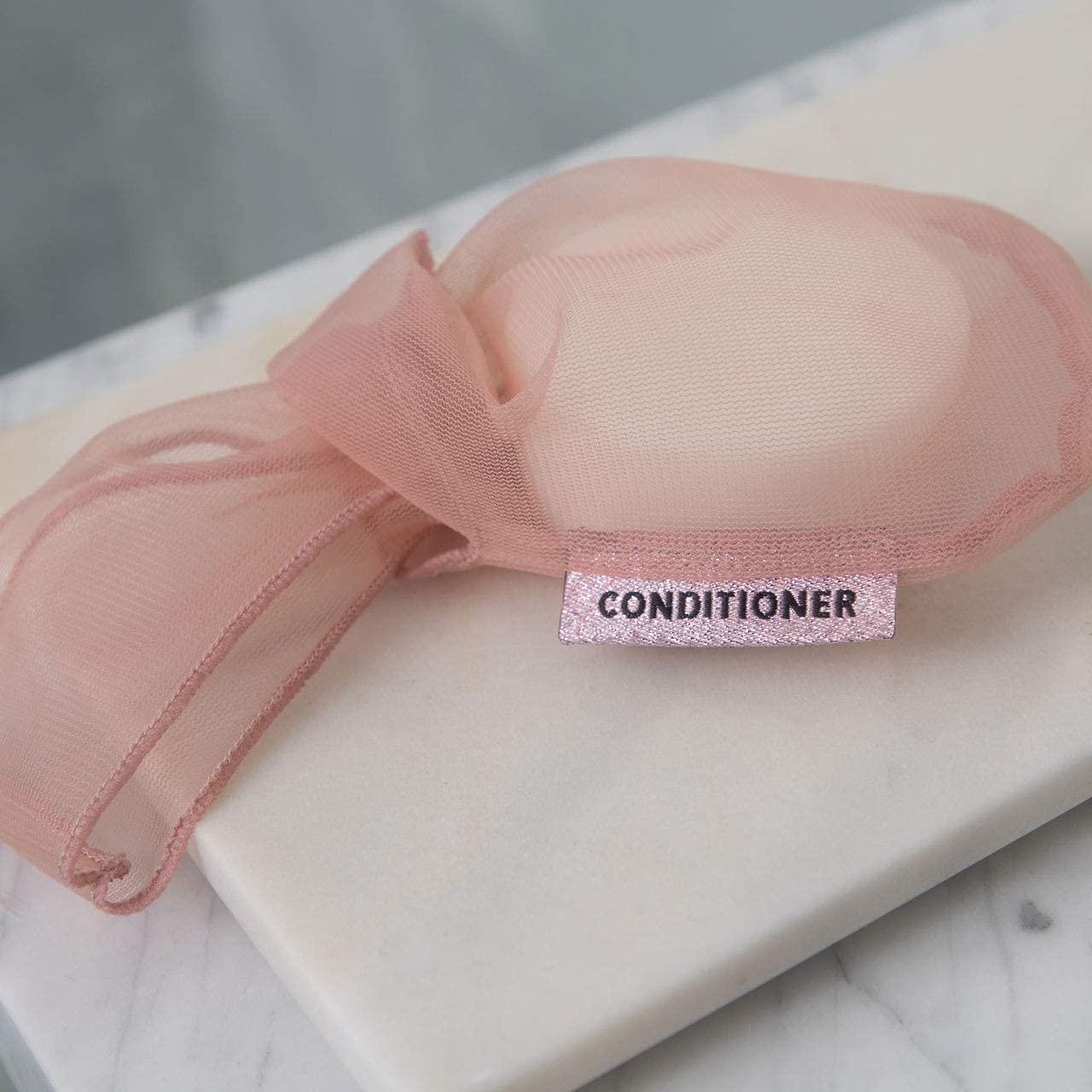 imageKitsch Bar Soap Saver Bag Patented Mesh Bag Soap Holder for Shampoo Conditioner amp Body Wash Bar Extends Use amp Prevents Soggy Mess Recycled Mesh Pouch Blush Terracotta amp Chocolate 3pc SetTerracotta