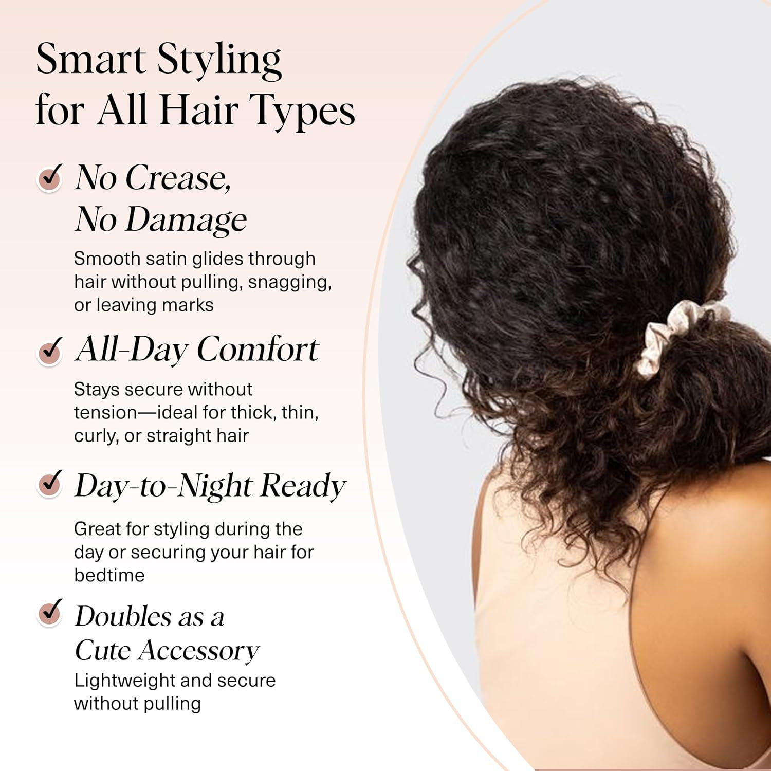 imageKitsch amp MickeyMinnie Fabric Rhinestone Scrunchies for Girls and Women Hair Scrunchies for All Hair Types Perfect for Updo  Ideal Gifts for Women Cream  1 PieceLeopard