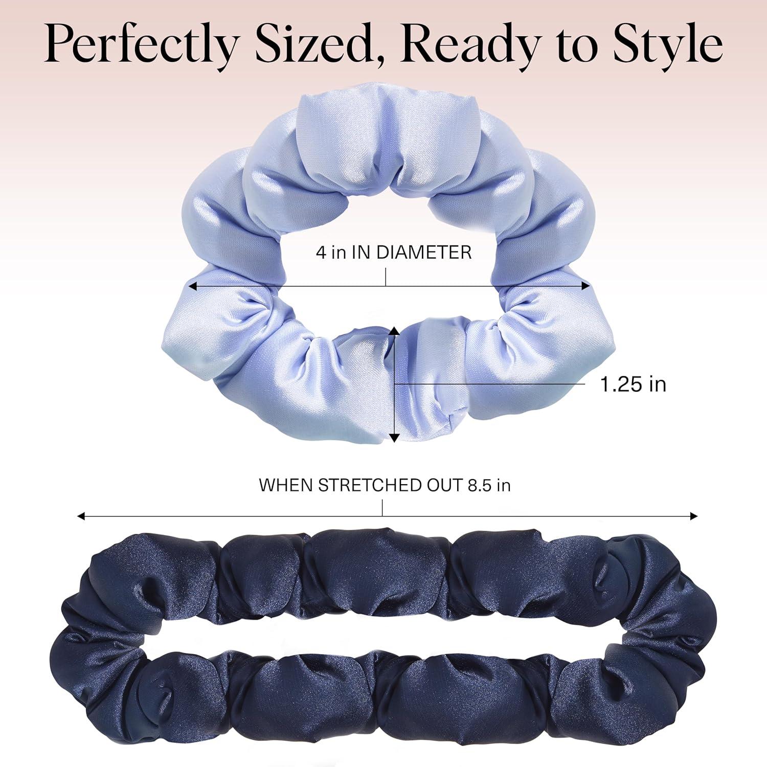 imageKitsch amp MickeyMinnie Fabric Rhinestone Scrunchies for Girls and Women Hair Scrunchies for All Hair Types Perfect for Updo Ideal Gifts for Women Cream 1 PieceGarden Bouquet