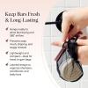 Kitsch Bar Soap Saver Bag – Patented Mesh Bag Soap Holder for Shampoo, Conditioner & Body Wash Bar – Extends Use & Prevents Soggy Mess – Recycled Mesh Pouch – Blush, Terracotta & Chocolate, 3pc Set(Black)