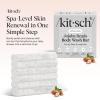 Kitsch Glycolic Acid Face & Body Wash Bar – Resurfacing Bar Soap with Shea Butter for Smoother, Brighter Skin – Gentle Soap & Body Wash Women & Men Love – Cucumber & Eucalyptus Scent Bath Soap – 4 oz(Rosemary & Cedarwood Scent)