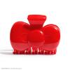 Kitsch Hello Kitty Recycled Plastic Puffy Medium Hair Clips for Women, Medium Claw Clips for Thick & Thin Hair | Ideal Gifts for Women, 1 Piece(Red Kitty Bow Shape)