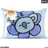 Kitsch x BT21 Satin Pillowcase with Zipper – Better Than Silk Pillowcase, Koya Character & Funky Floral Print – Soft Cooling Toddler Bed Time Pillow Case for Hair & Skin – Queen/Standard 19×26(Bt21 – Koya)