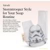 Kitsch x Star Wars R2-D2 Soap Saver Bag – Patented Mesh Bag Soap Holder for Shampoo & Conditioner Bars – Extends Use & Prevents Soggy Mess – Recycled Mesh Beauty Pouch, Eco-Friendly(Stormtrooper)