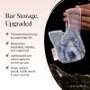 Kitsch x Star Wars R2-D2 Soap Saver Bag – Patented Mesh Bag Soap Holder for Shampoo & Conditioner Bars – Extends Use & Prevents Soggy Mess – Recycled Mesh Beauty Pouch, Eco-Friendly(Stormtrooper)