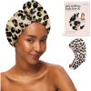 Kitsch Microfiber Hair Towel Wrap(Leopard)