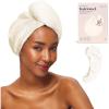 Kitsch Microfiber Hair Towel Wrap(White Ivory)