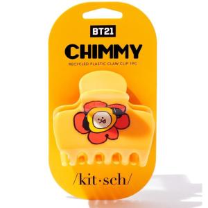 Kitsch Hello Kitty Recycled Plastic Puffy Medium Hair Clips for Women, Medium Claw Clips for Thick & Thin Hair | Ideal Gifts for Women, 1 Piece(Chimmy)