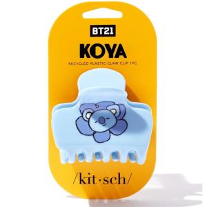 Kitsch Hello Kitty Recycled Plastic Puffy Medium Hair Clips for Women, Medium Claw Clips for Thick & Thin Hair | Ideal Gifts for Women, 1 Piece(Koya)