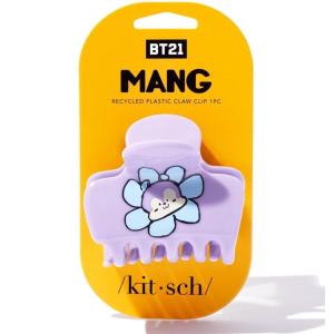 Kitsch Hello Kitty Recycled Plastic Puffy Medium Hair Clips for Women, Medium Claw Clips for Thick & Thin Hair | Ideal Gifts for Women, 1 Piece(Mang)