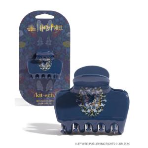 Kitsch Hello Kitty Recycled Plastic Puffy Medium Hair Clips for Women, Medium Claw Clips for Thick & Thin Hair | Ideal Gifts for Women, 1 Piece(Ravenclaw)