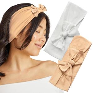 Kitsch Wide Headbands for Women Non Slip – Running Headbands for Girls, Ideal for Working Out, Yoga, Gym, or Lounging | Stretchy Head Bands | Fashion Hair Accessories – Garden Bouquet, 2pcs(Sand)