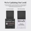 Kitsch Charcoal Soap Body Wash Bar – Detoxifying Bar Soap with Activated Charcoal – Gently Removes Excess Oil & Impurities, Clears Pores, Firms & Moisturizes Skin – Made in USA – 4 oz