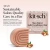 Kitsch Shea Butter Conditioner Bar – Shea Moisture Conditioner for Soft, Hydrated Hair – Solid Hair Conditioner for Hair Care – Paraben, Sulfate & Silicone-Free, Vegan, Made in USA – 2.7 oz