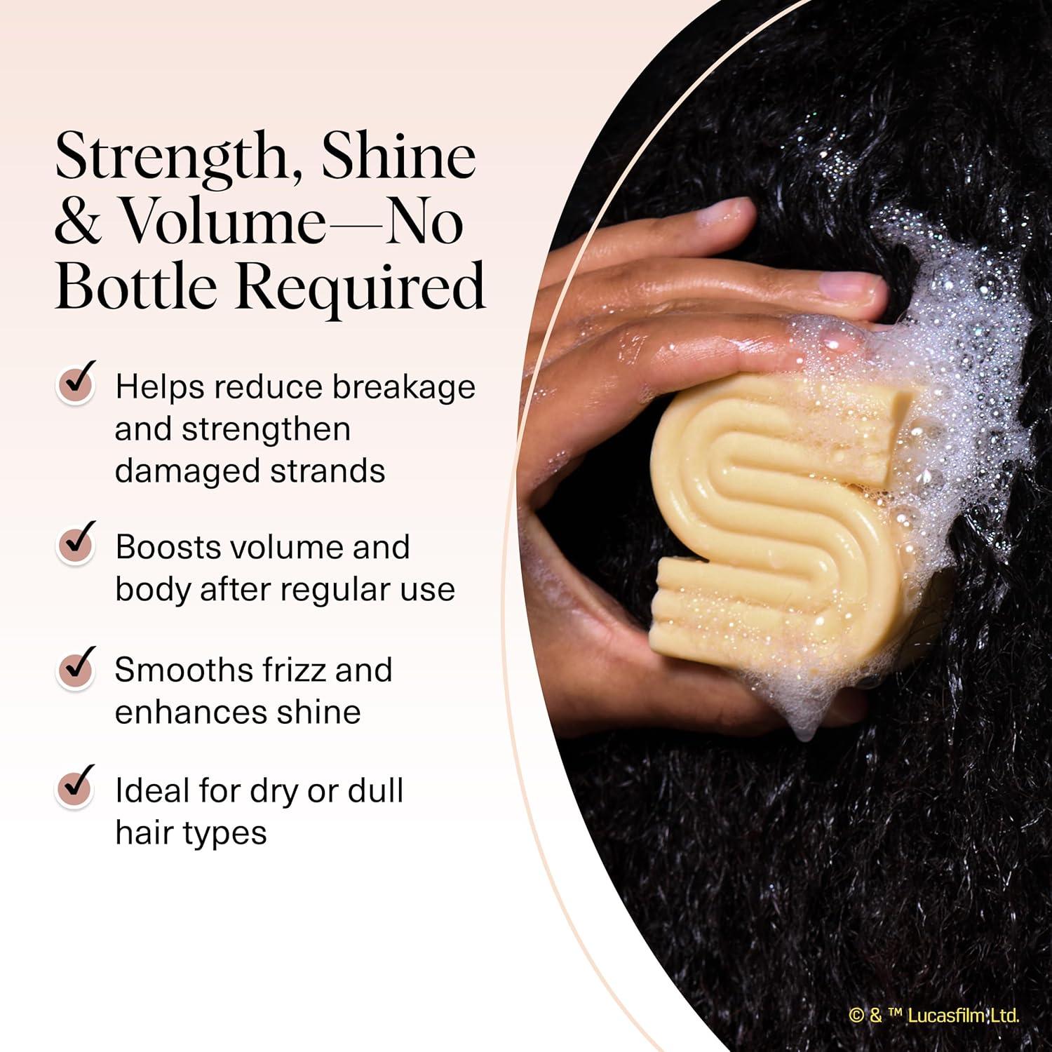 imageKitsch Coconut Oil Conditioner Bar  Hair Conditioner For Women and Men  Deep Moisturizing Nourishes Hydrate amp Soften Damaged Dry Hair  Silicone Paraben amp Sulfate Free  27 ozKitsch Rice Water Protein Shampoo Bar for Hair Growth x Star Wars C3PO Design