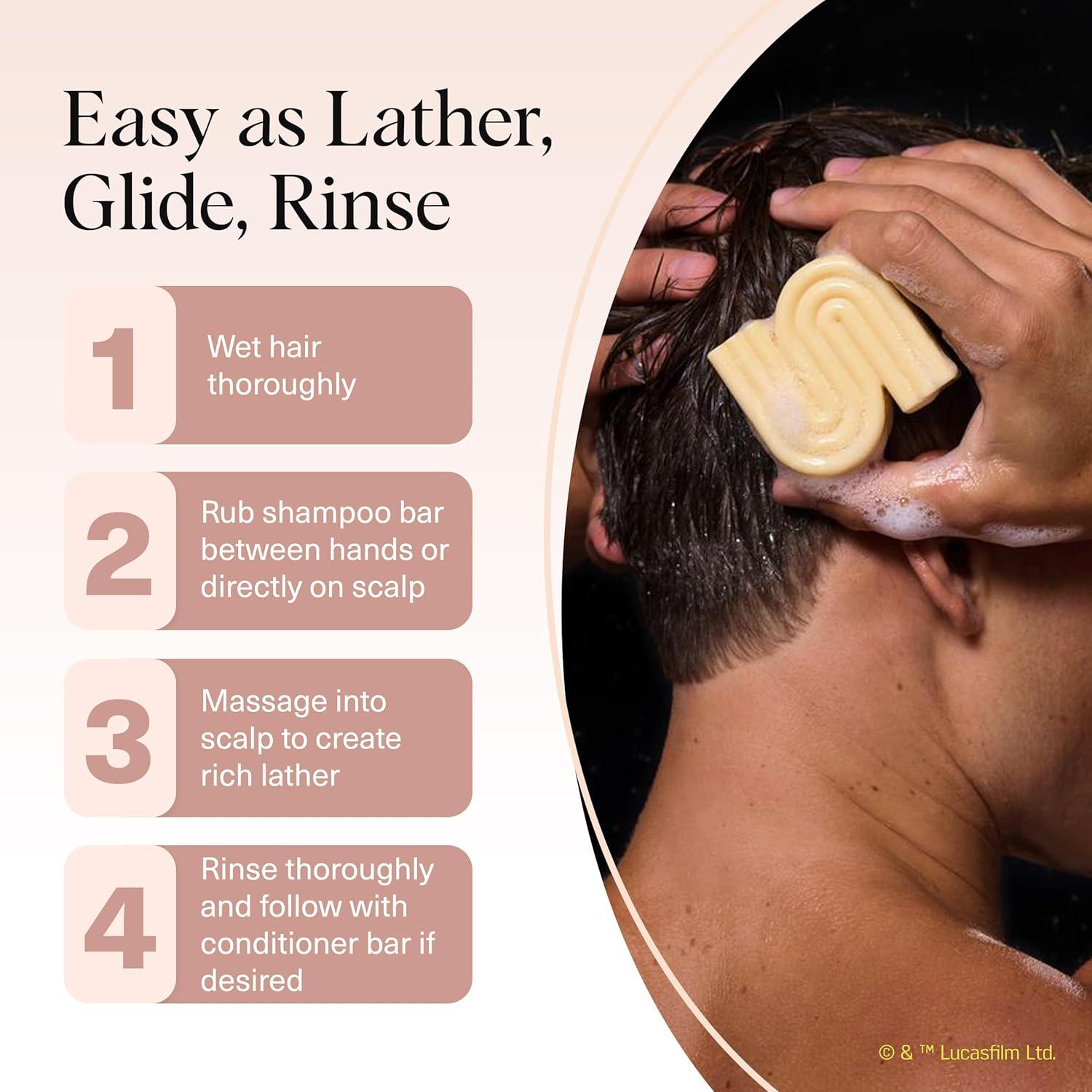 imageKitsch Coconut Oil Conditioner Bar  Hair Conditioner For Women and Men  Deep Moisturizing Nourishes Hydrate amp Soften Damaged Dry Hair  Silicone Paraben amp Sulfate Free  27 ozKitsch Rice Water Protein Shampoo Bar for Hair Growth x Star Wars C3PO Design