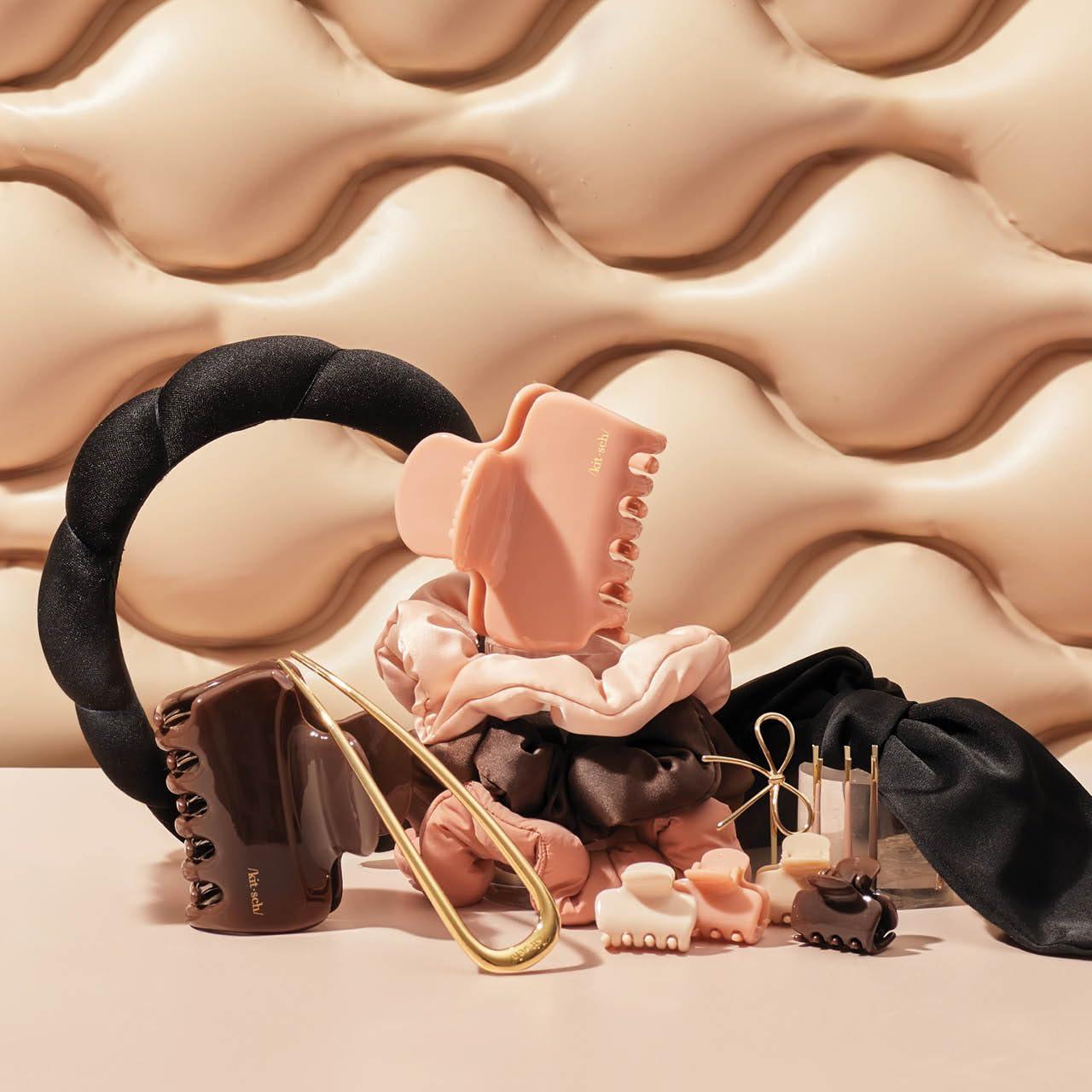 imageKitsch Metal French Hair Pin for Women Elegant Hair Accessories Ideal for Buns amp French Twist Designed for a Secure Comfortable Fit Ideal Gifts for Women SilverGold