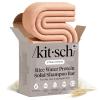 Kitsch Coconut Oil Conditioner Bar – Hair Conditioner For Women and Men – Deep Moisturizing, Nourishes, Hydrate & Soften Damaged Dry Hair – Silicone, Paraben & Sulfate Free – 2.7 oz(Rice Water Shampoo Bar)