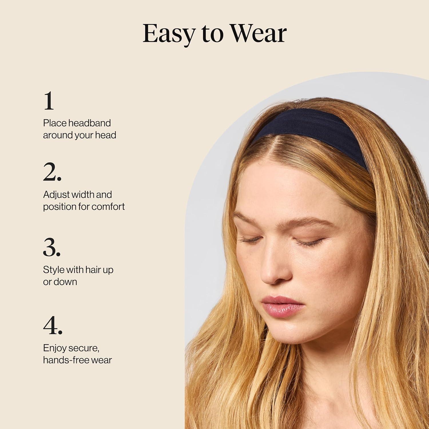 imageKitsch Headbands for Women Non Slip Running Headbands for Girls Ideal for Working Out Yoga Gym or Lounging Stretchy Head Bands Fashion Hair Accessories Garden Bouquet 3pcsGarden Bouquet