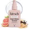 Kitsch Frizz Control Hair Serum – Lightweight Anti Frizz Serum for Curly Hair with Heat Protection | Adds Glossy Shine, Smooths Flyaways & Safe for Color Treated Hair – 2oz