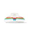 Kitsch Wonder Woman Clear Acrylic Large Claw Clip – Durable Hair Claw Clip for All Hair Types | Great for Updo, Half-Up | Stays In Place Without Pulling | Gifts For Women – 1pc(Wonder Woman Clear)