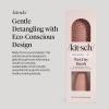 Kitsch Recycled Plastic Wet/Dry Hair Brush, Detangling Tool for Curly or Straight Styles, Brush for Tangled Strands, Flexible Hairbrush Bristles, Brushes for Women & Men, Adults & Kids – Terracotta(Terracotta)