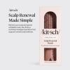 Kitsch Scalp Renewal Brush – Exfoliating & Scalp Massager for Hair Growth, Gentle Head Massage Brush to Remove Buildup, Boost Circulation & Relaxing Head Scrubber for Washing Hair – Terracotta