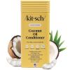 Kitsch Moisturizing Coconut Oil Liquid Conditioner for Women & Men – Coconut Oil Hair Conditioner for Kinky, Curly & Coily Hair – Deep Moisture, Shine & Manageability, Color-Safe Hair Care – 12 oz