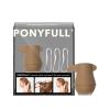 Kitsch PONYFULL Hair Volumizer Tool – Adds Lift and Style To Your Ponytail | Hair Bun Maker for Women | Ponytail Volumizer, Includes 3 No Snag Elastic Ties | Ideal Gifts for Women – (Blonde)