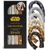 Kitsch x Star Wars Satin Heatless Hair Curler – Soft Hair Curlers to Sleep In for Heatless Curls Overnight – Overnight Blowout Rods for Women – Hair Styling Tools – Light Side vs Dark Side, 6pc Set