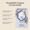 Kitsch x Bridgerton Satin Bonnet for Sleeping – Softer Than Silk Bonnet For Sleeping Women – Secure Fit, Adjustable, Night Cap For Curly & Textured Hair – Prevents Breakage & Tangles – Garden Toile(Garden Toile)