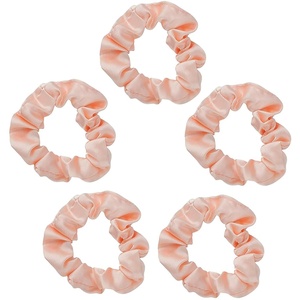 Kitsch x Star Wars R2-D2 & Stormtrooper Scrunchies for Women- Softer Than Silk Scrunchie, No Crease Hair Ties, Perfect For Day And Night Creaseless Hair Accessories | Ideal Gifts for Women – 2pcs(Blush)